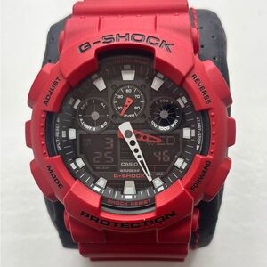 Casio G-Shock Bold Red Watch